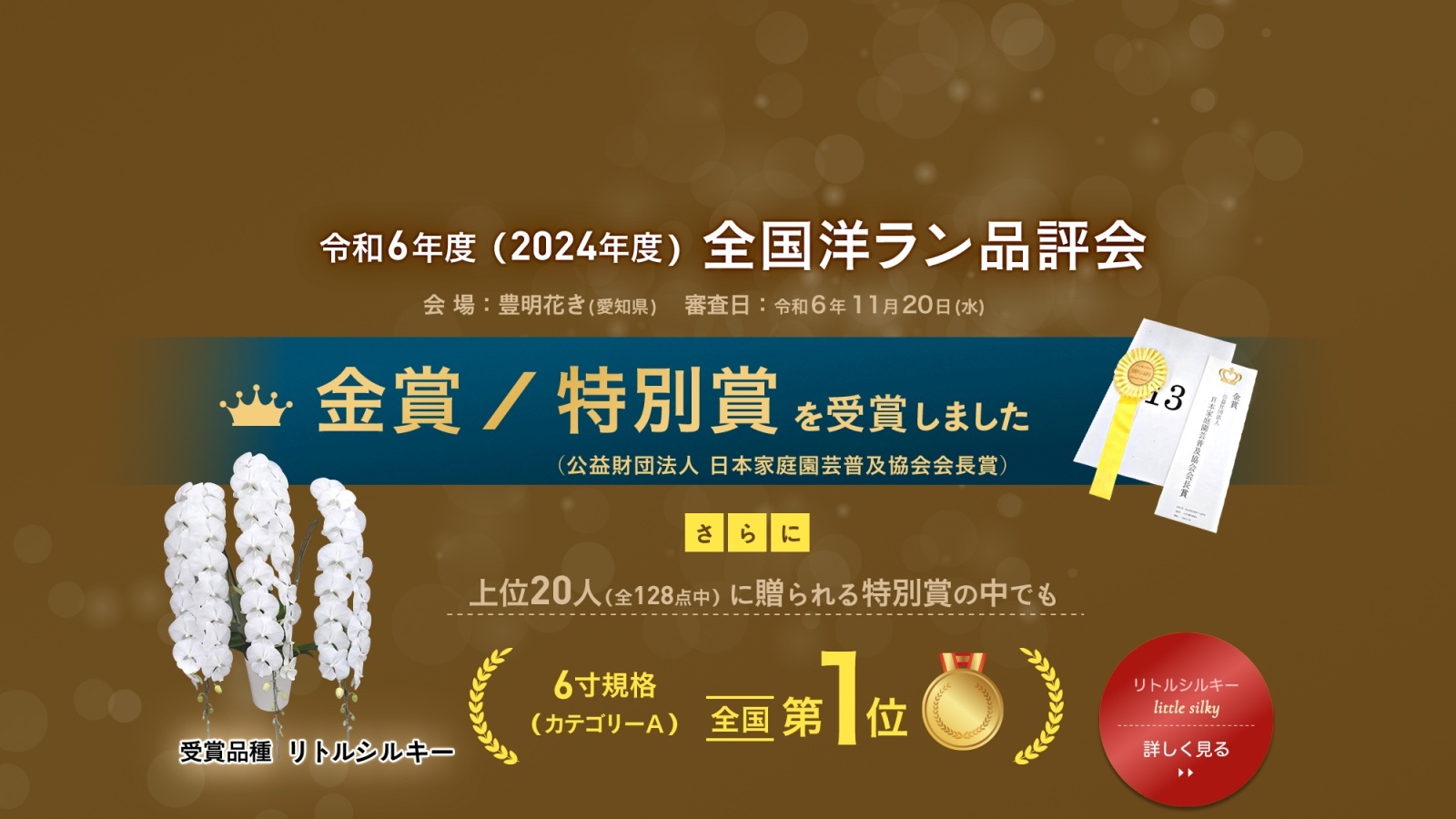 リトルシルキー受賞
